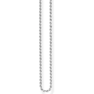 Thomas Sabo Silberkette »Kordelkette, KE1348-001-12-L40, KE1348-001-12-L50«, silberfarben