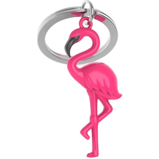 Metalmorphose – Schlüsselanhänger Flamingo – MTM144-01, Rosa, one size, Einzigartig