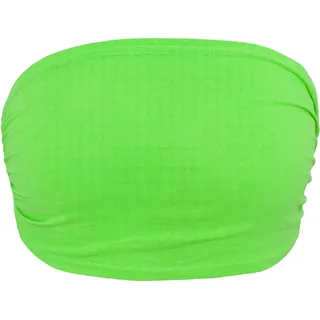 Urban Classics Damen Dames neon Bandeau Top, Grün (Neongreen 00161), L EU