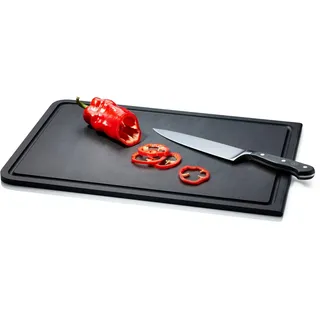 Continenta Schneidebrett Duracore 44 cm Kunststoff Schwarz L
