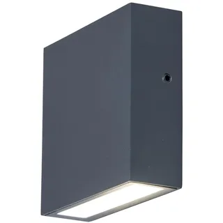 LUTEC Outdoor LED Modern Wall Light, Aluminium Anti-Rost Außen Innen Wandlampe, 4000K Cool White, Down Light Außenwand Laterne, Wasserdicht für Haustür, Terrasse, Garten, Schlafzimmer
