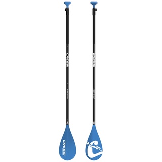 Cressi Unisex-Adult Mod5 Paddle Paddel für Teleskop-SUP in fünf schwimmenden Modulen, Schwarz/Blau, One Size