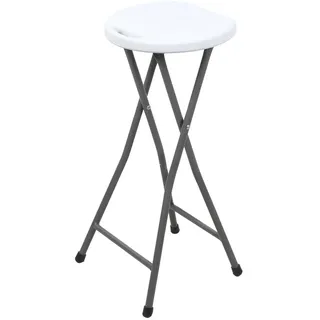 URBAN LIVING Sunnydays klappbarer Barhocker Tresenhocker Bar-Hocker mit Transportgriff Indoor/Outdoor Bistrohocker Hochstuhl
