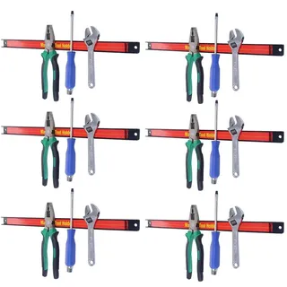 FANTASK magnetische Messerhalterung, Magnet Halterung, Magnetleiste, 6 x 46cm