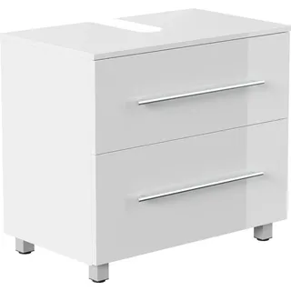 Posseik Waschtischunterschrank MONDIAL 70 weiß glanz 70,0 x 41,6 x 63,0 cm