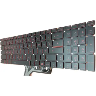 DEUTSCHE - Tastatur mit Beleuchtung kompatibel für MSI GL63 9SD-680