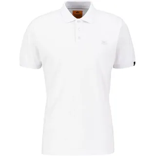 Alpha Industries X-Fit Polo Poloshirt für Herren White