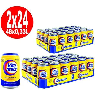 2 x 24 x Dosen Vitamalz 0,33L dosen alkoholfrei_EINWEG