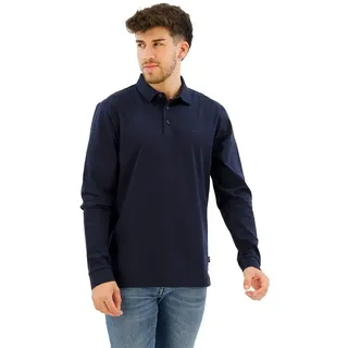 Boss Pado 30 Langarm-polo - Dark Blue - S