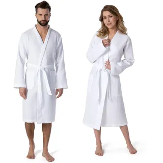 Möve Homewear Kimono Weiß M