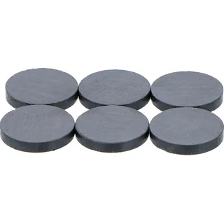BGS Magnet, Magnet-Satz Keramik Ø 25 mm 6-tlg.