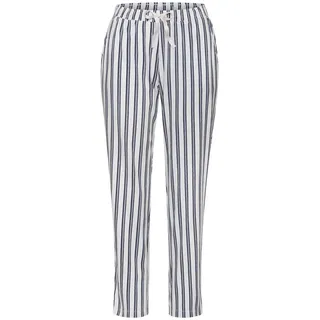 s.Oliver Pyjamahose Gestreift Schwarz/Weiß 32/34