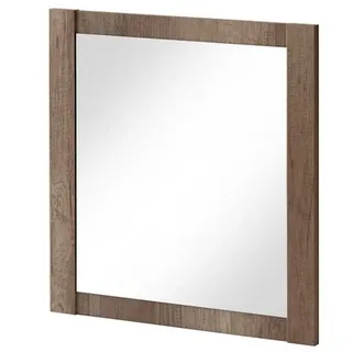 Badezimmer Spiegel 80cm, Country Eiche Nb. MOSINA-56, B x H x T ca. 80 x 80 x 2cm