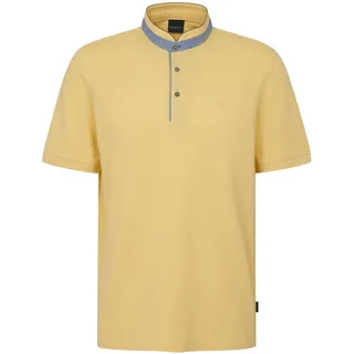 bugatti Herren Poloshirt Stehkragen Basic Kurzarm Modern Fit