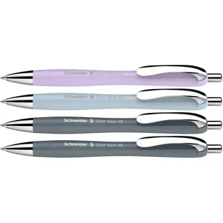Schneider Kugelschreiber Basic Blau 0,7 mm 4 St.