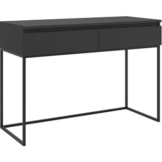 Selsey Bemmi - Schminktisch Schreibtisch Schwaz, 120 cm Schwarz