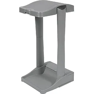 keeeper Müllsackständer Modular 50, 100 Liter, 35 x 40 x 75 cm, silber/anthrazit - Grau