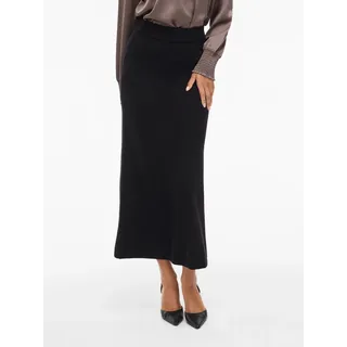 VILA Maxirock Damen Schwarz 36