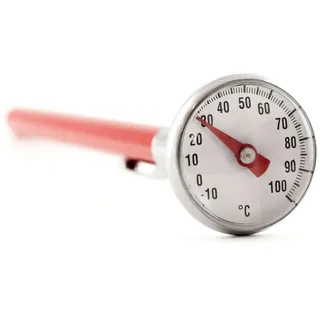 Lantelme Steakthermometer Temperaturanzeige Analog -10°C bis 100°C mit Einstichsonde 10cm | Kerntemperaturmesser beim Grill Braten | Edelstahl Thermometer Kabellos von Steak Fleisch Fisch