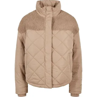 URBAN CLASSICS Diamond Quilt Puffer Oversized Big Jacke Beige 5XL
