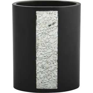 MSV Zahnputzbecher, Textil, Schwarz, One Size