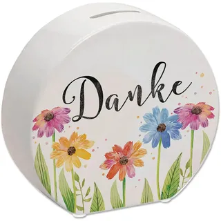 speecheese Blumen Spardose mit Spruch Danke Freunde und Florist Wertschätzen Bedanken Sie Ihre Mutter mit Trinkgeldkasse als Trinkgeld-Spardose