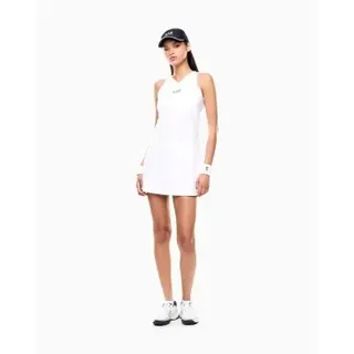 EA7 für Damen. 7W000317_AF14524 Tennis Pro Set Weiß (L), Sportlich, Sportbekleidung, Multisport, Polyamid, Ärmellos / Hosenträger