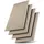 Wandpaneele Akustik Eiche Natur Hell 4 St. 120 x 60 x 1,8 cm