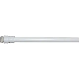 indeko Scheibenstange "Flex" 1 läufig-läufig ausziehbar, weiß