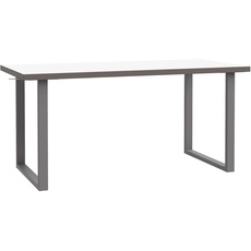 Bild Schreibtisch in Grau/Weiß
