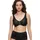 Damen Minimizer-BH W01 mit Bügel ohne Polsterung Verstellbare Träger 75F schwarz