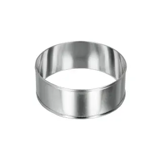 Metaltex Allzweck - Kochringe, Inox-Edelstahl, rund, Speiseringe ideal für die Dekoration von Reis, Fleisch, Fisch und Desserts, 2-teiliges Set, ø 8,5 x 3 cm