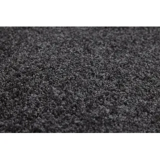 Andiamo Teppichboden »Portland, Velours, Made in Netherlands« rechteckig 11 mm Höhe Uni Farben, Breite 400 cm, Wohnzimmer, strapazierfähig, pflegeleicht, grau