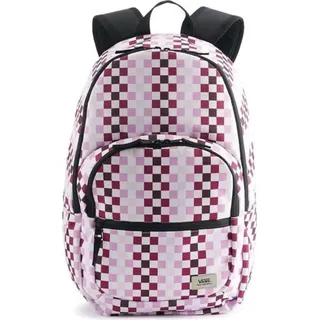 Vans Motivee 3-B Rucksack VN0A4B8B6X71 Sportliche Einheitsgröße - Dunkelrot, Rosa
