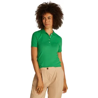 Tommy Hilfiger Damen Poloshirt Kurzarm Slim Fit