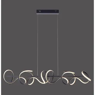 just light. Curls 1-flg. 99 x 21 cm rund schwarz