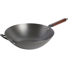 Babish Wok aus Karbonstahl, 35,6 cm