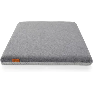 Sitzkissen Outdoor für Gartenstuhl & Balkon – Dickes Memory Foam Stuhlkissen 40x40 cm – Bequem, rutschfest & Formstabil – Rund & Eckig als 2er oder 4er Set wählbar – Esszimmer Küche – Oeko-TEX