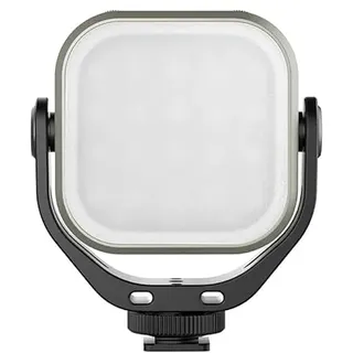 Ulanzi VL66 RGB Multi Color LED-Videoleuchte – Lampe für Kamera, Smartphone, Tablet und andere – weißes/gelbes Licht und 360 Farben – neigbar – mit integriertem 2.000-mAh-Akku – Schwarz