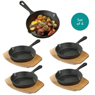 Navaris Pfannen-Set 4-tlg. 15 cm + 15 cm + 15 cm + 15 cm