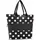 E1 Shopper Synthetik Dots White