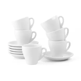 Holst Porzellan Espressotasse 0,1 l Weiß 12 St.