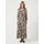 YASSAVANNA Long Shirt Dress Blusenkleid Beige 42