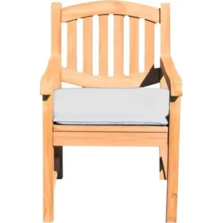 Teako Design Sitzauflage Outdoor 61x50 cm für Gartenstühle Creme - Creme