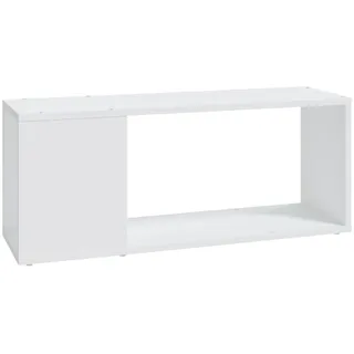 vidaXL TV-Schrank Weiß 80x24x32 cm Holzwerkstoff