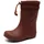 Unisex Kinder Thermo Gummistiefel, Bordeaux, 24 EU