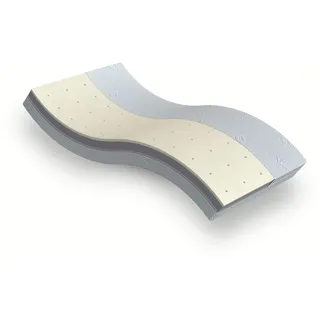 Betten-ABC EasyFlex-  Kaltschaummatratze mit integriertem Topper aus Visco- oder Gelschaum - Viscoschaum/160 x 200 cm