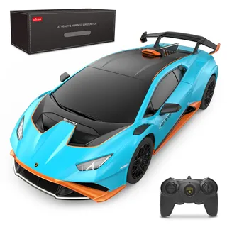 Rastar RC-Auto Lamborghini Huracan 1:24 CH RTR blau