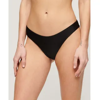 Superdry Logo Brazilian Bikini-höschen - Black - XS