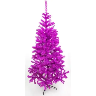Weihnachtsbaum 120cm violett künstlicher Tannenbaum Kunsttanne Christbaum Deko - Lila